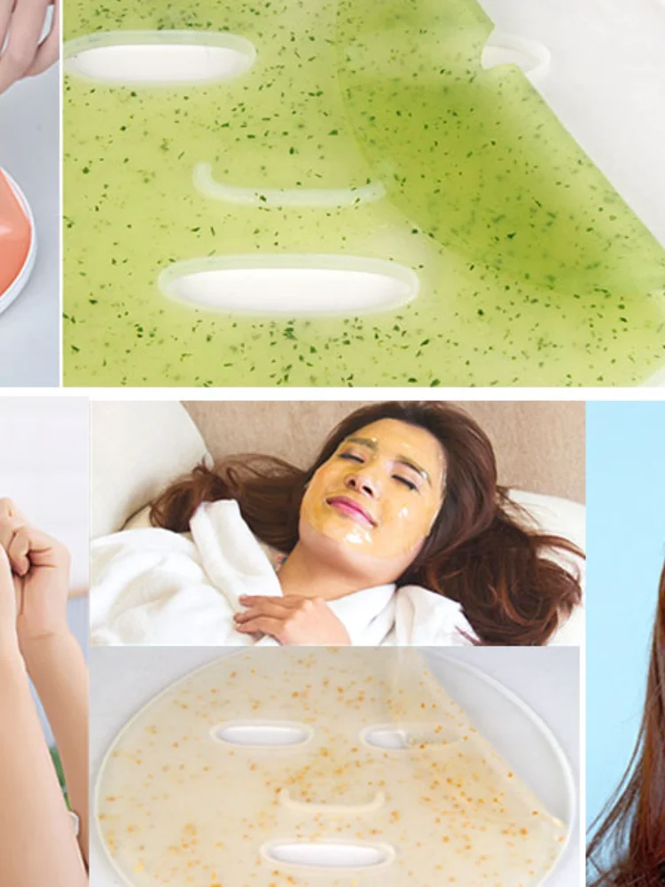 Macchina per maschera facciale fai da te creatore di maschera per il viso maschera per verdure automatica collagene naturale frutta maschera per il viso macchina bellezza SPA facciale