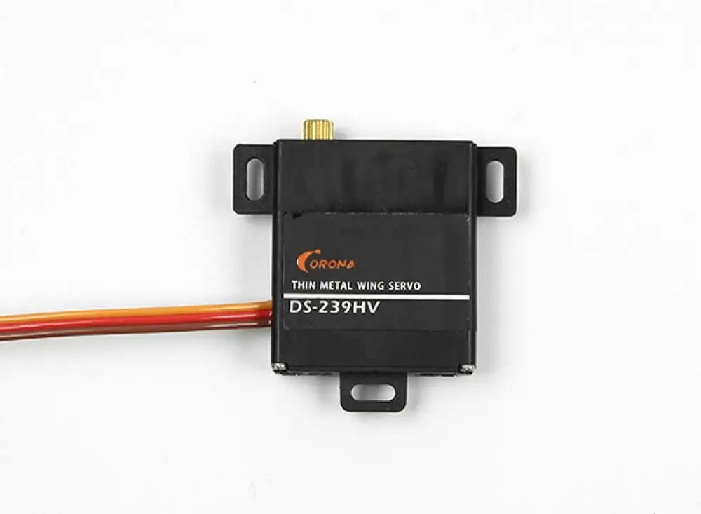 Corona DS239HV Metal Gear Digital Slim Wing Servo 4.6kg / 0.13sec / 22g For RC Airplane Boat