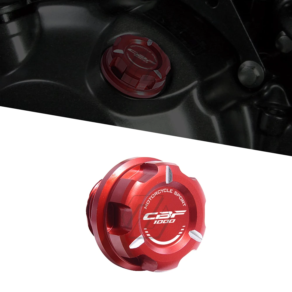 For Honda CBF1000 2006-2021 Motorcycle Engine Oil Cap Bolt Screw Filler Cover