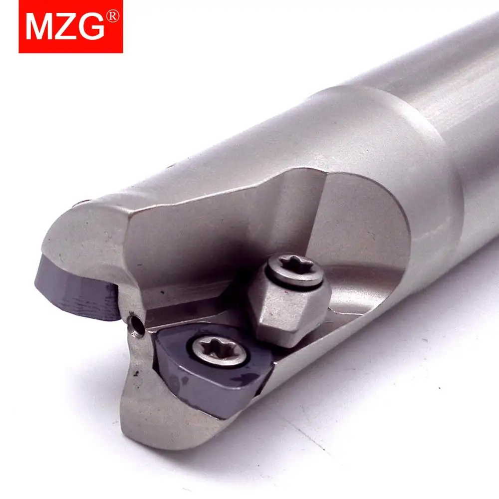 MZG SKS 05R 04R  WOMW 04T2 0503 Carbide Inserts Clamped Fast Feeding Milling Cutter Machining Alloy Arbor Shank End Mills