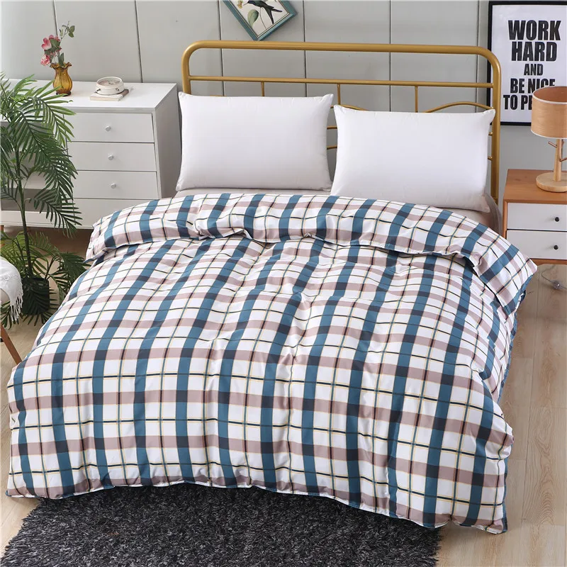 1pc 100% polyester Duvet Cover pastoral style Reactive printing warm sets various sizes can be customized