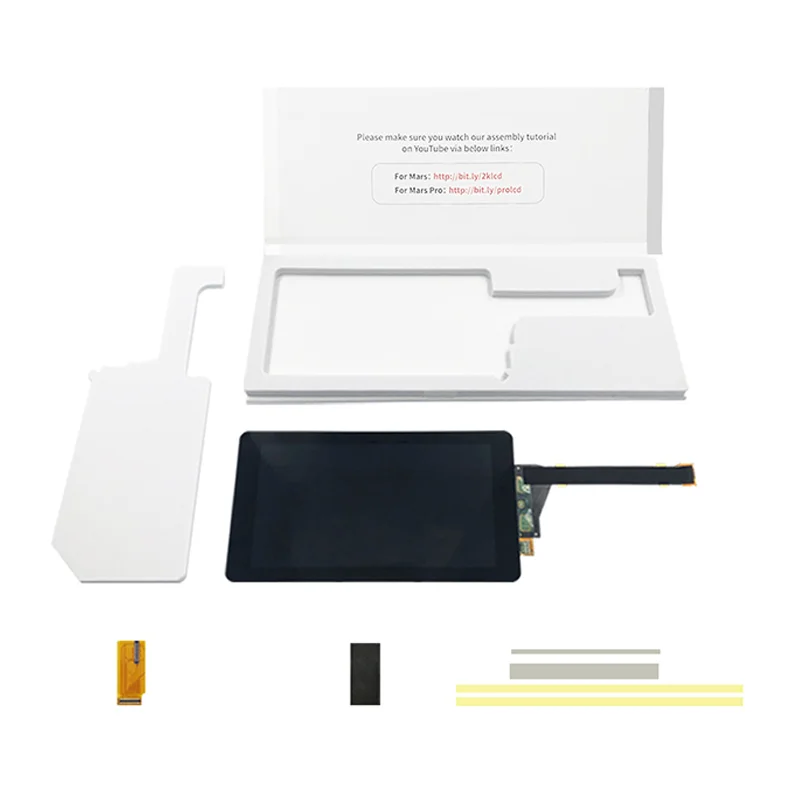 Sharp04 LS055R1SX04 With Glass protector MIPI To Sharp03  2K 5.5 inch SX04 LCD Resin For Photon Elegoo mars 3D Printer