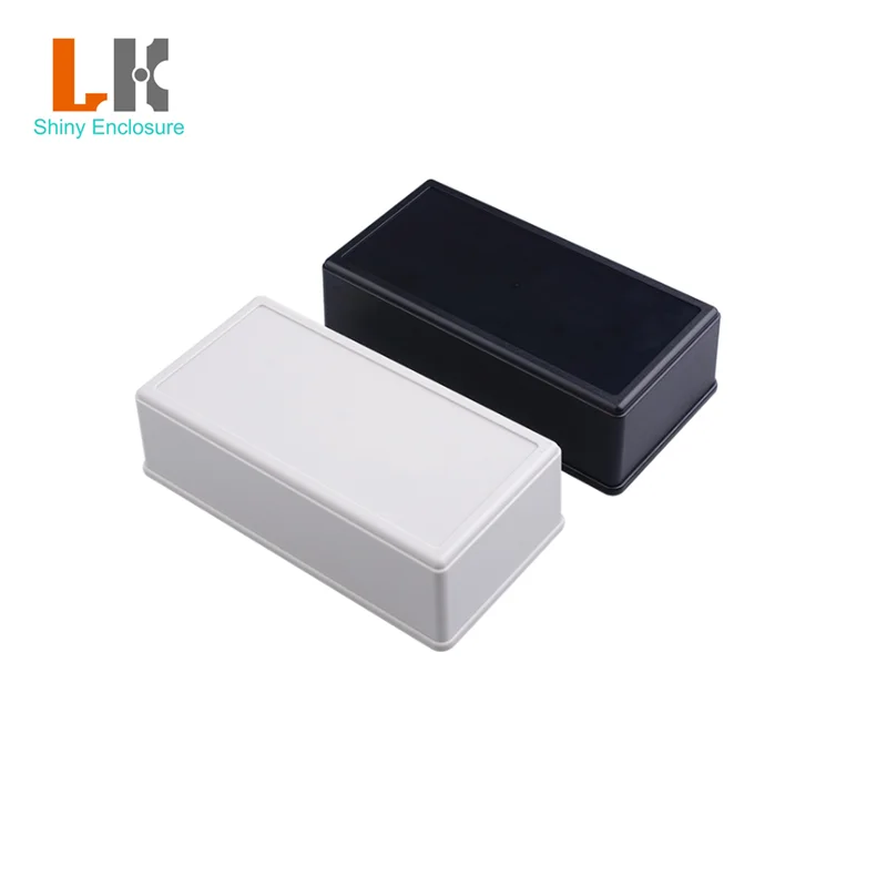 

155x80x45mm High Quality ABS Enclosure Case Plastic Box Circuit Board Project Electronic Black White DIY Wire Junction Boxes