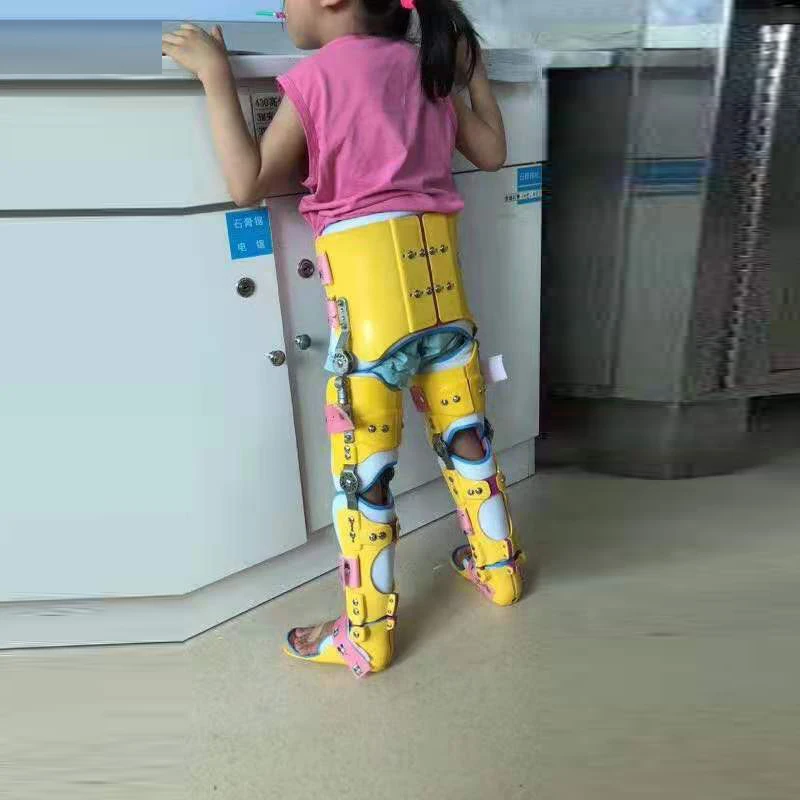 HKAFO Brace For Kids Customized KAFO Orthosis Children Support Hip Knee Ankle Foot Orthostic