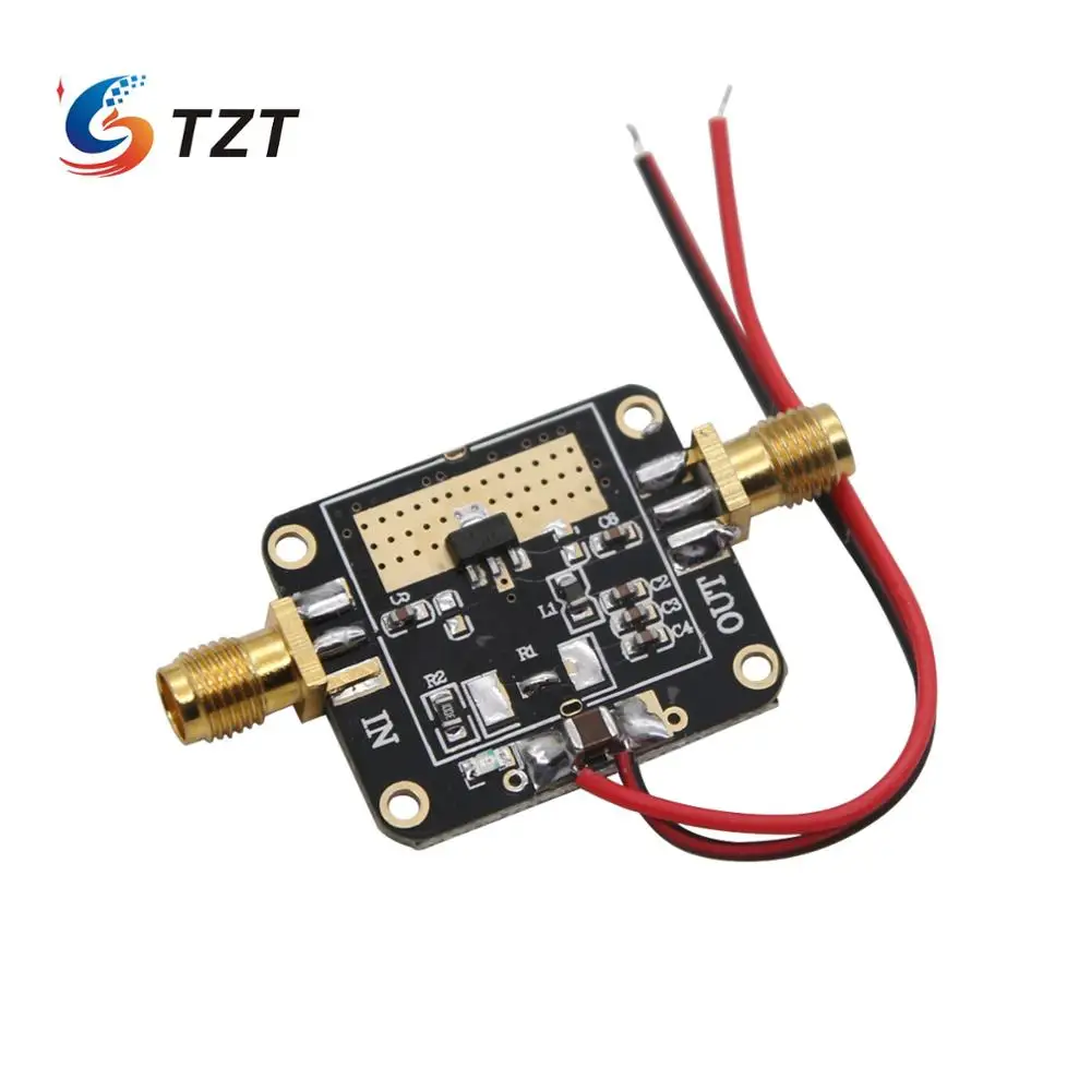 TZT Radio Frequency RF Amplifier Module Bandwidth 50M-6GHz Medium Power AMP