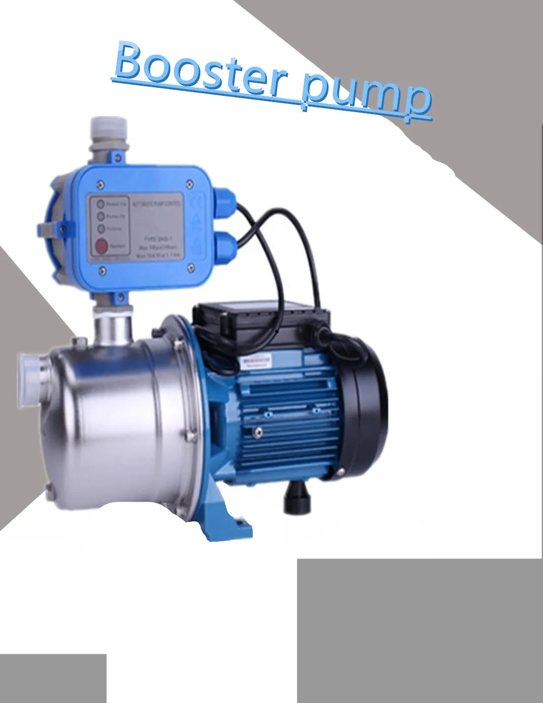 Imagem -03 - Bomba Dágua Elétrica para Circulação de Água Sucção Automática 750w 220v e 50hz 1hp