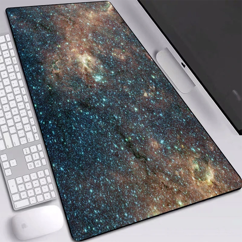 Starry Sky Pad Mice Dirt-resist Big Mouse Pad Eco-friendly Rubber Material Computer Pad for Gaming Mouse Pad 60*30/70*30/80*30cm