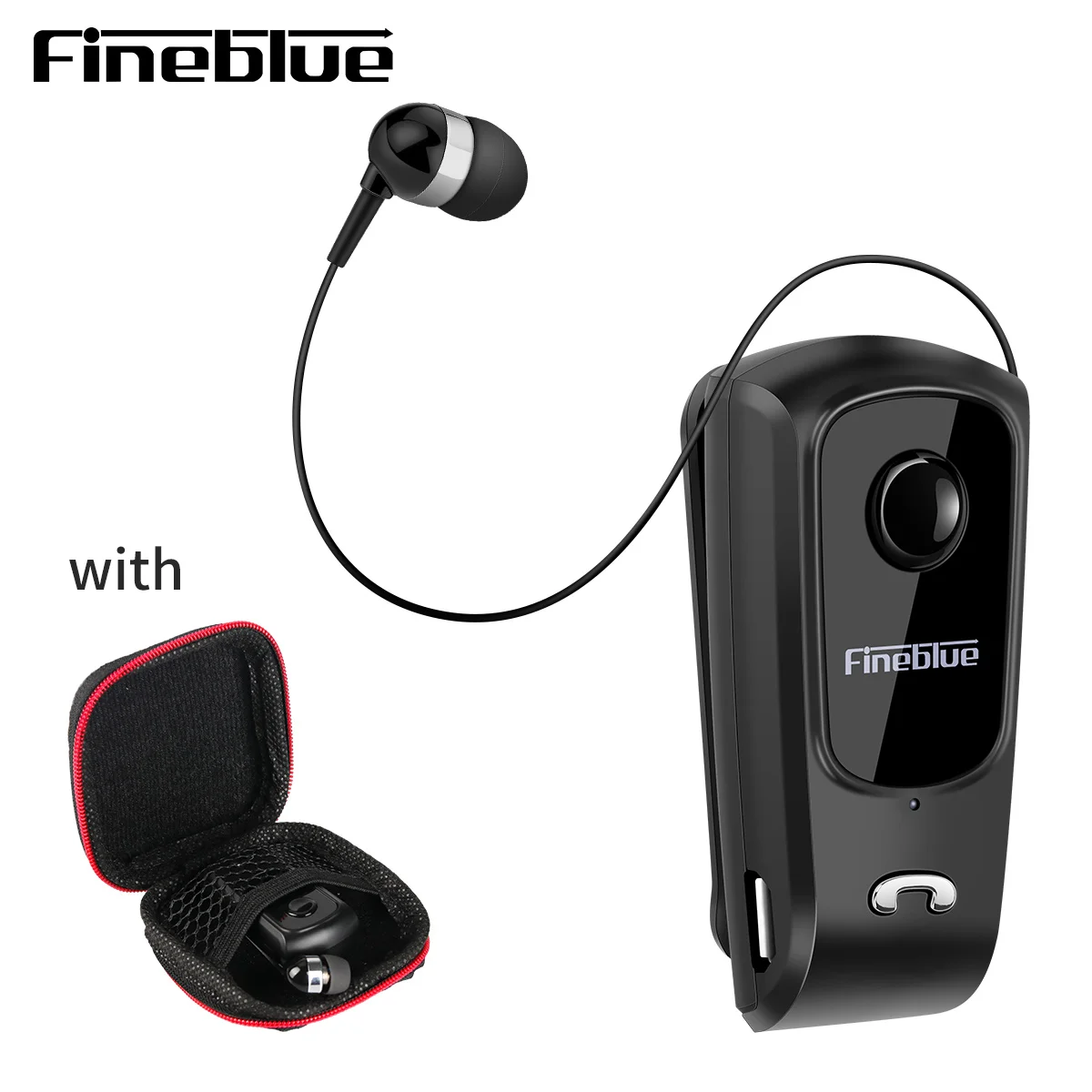 NEW Fineblue F920 Wireless Bluetooth business Earphone Vibration Alert Wear Stereo Sport Auriculares With Mini Bag