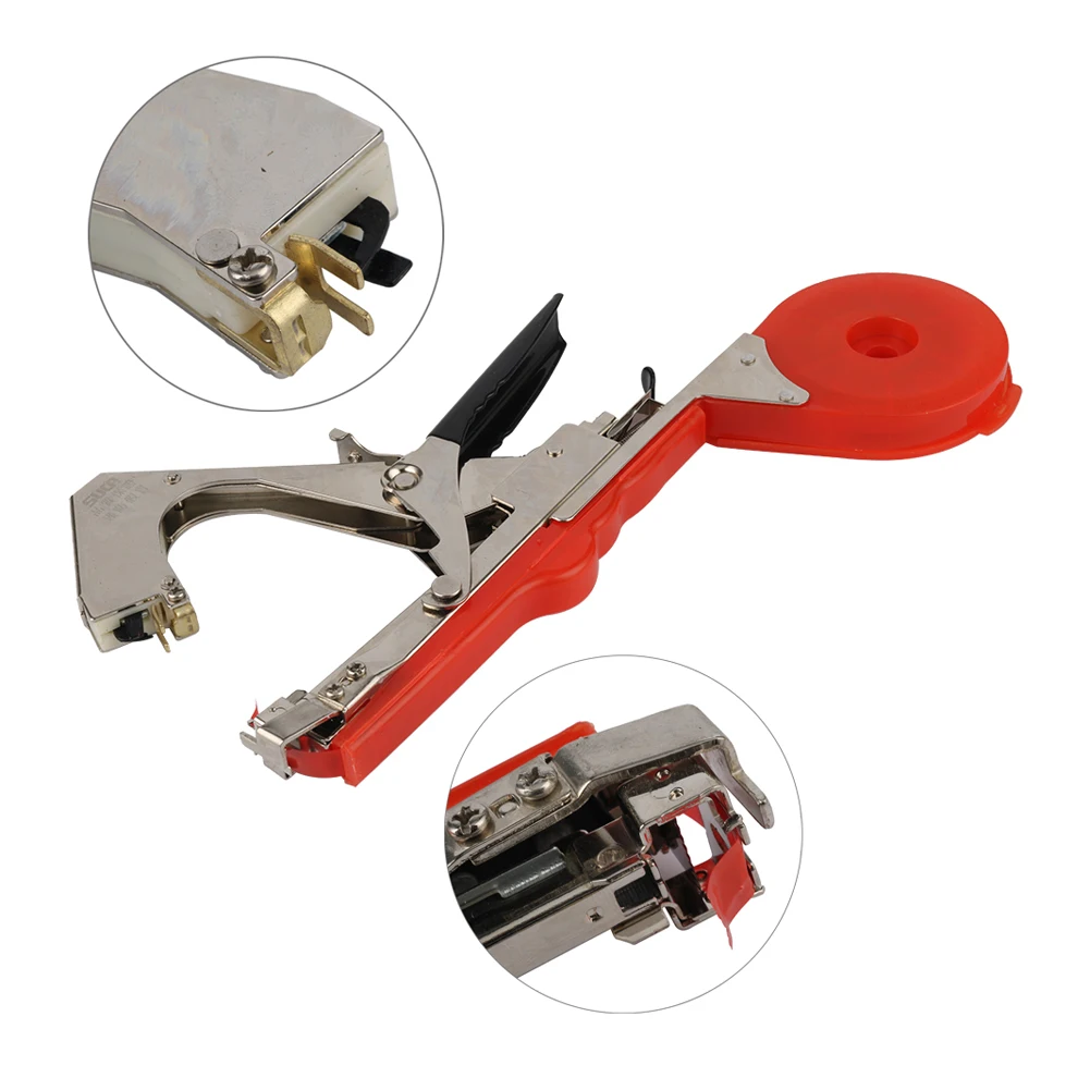 

New Gardening Tools Potable Plant Hand Tying Tape Tool Machine Stem Branch Binding Tools For Vegetables Grapes Vines Tapener