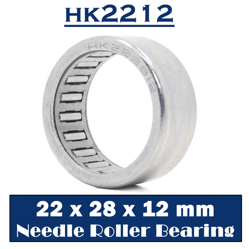 HK2212 Needle Bearings 22*28*12 mm ( 5 PCS ) Drawn Cup Needle Roller Bearing TLA2212Z HK222812 37941/22