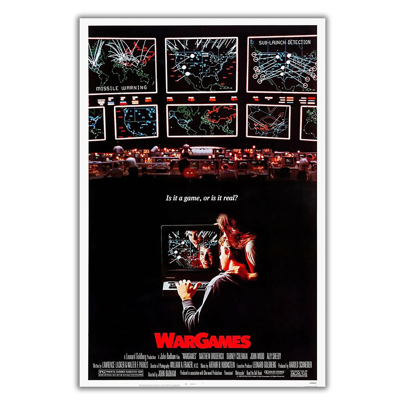 WM3152 WarGames Wonderful Classic Movie HD Silk Fabric Poster Art Decor Indoor Painting Gift