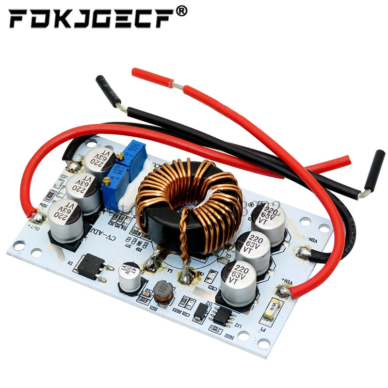 600W Aluminum Plate DC-DC Boost Converter Adjustable 10A Step Up Constant Current Power Supply Module Led Driver For Arduino