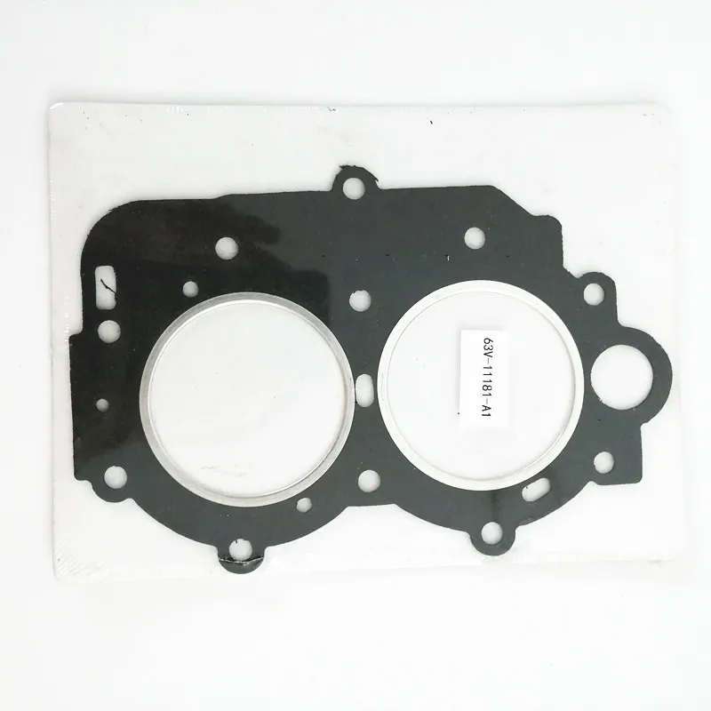 Outboard Engine 63V-11181-A1 Cylinder Head Gasket for Yamaha 2-Stroke 9.9hp 15hp 63V Boat Motor