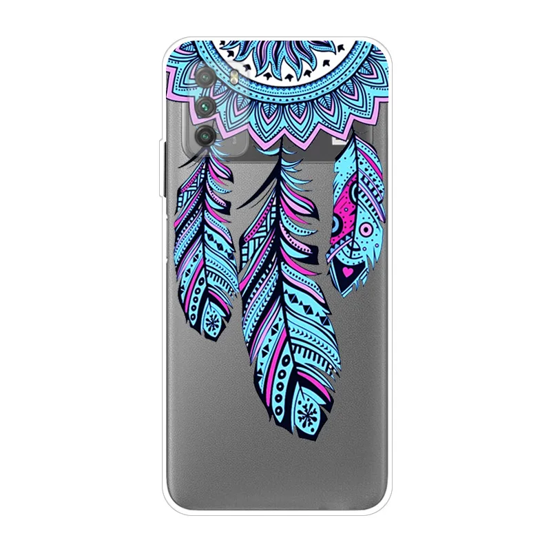 Cho Coque POCO M3 Ốp Lưng Trong Suốt TPU Ốp Điện Thoại Silicon Dành Cho Xiaomi Poco M3 Pro Ốp Lưng 5G PocoX4 m4 Pro 5G Rõ Ràng Funda Túi