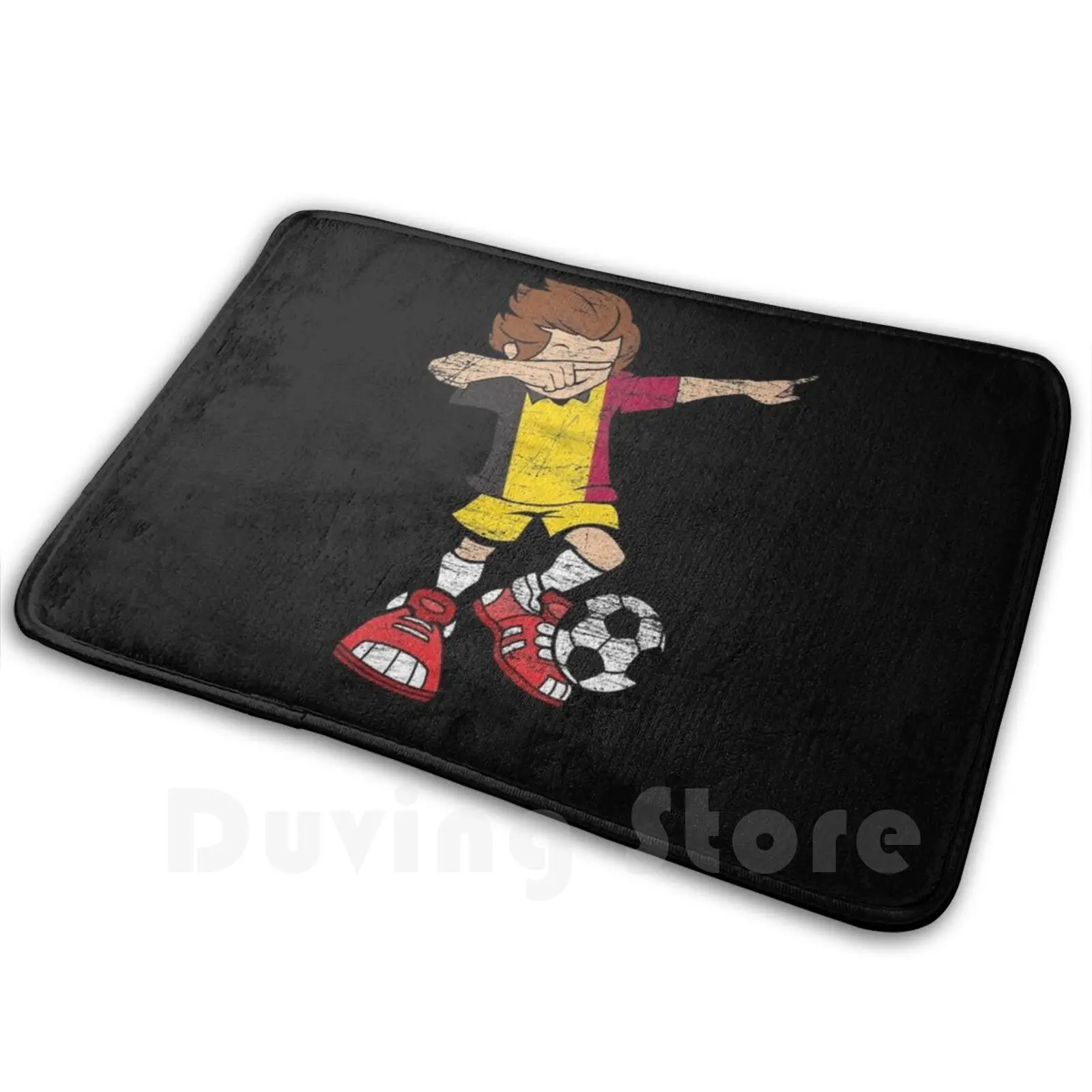 Belgium Footballer Flag Jersey Soft Non-Slip Mat Rug 2788 Carpet Cushion Soccer Footballer Football Team Football