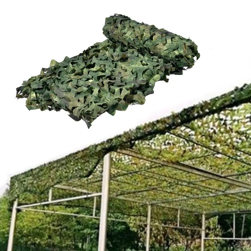 

Camouflage Net Training Camo Netting Outdoor Hunting Tent Shade Camping Sun Shelter Car Cover Hide Netting