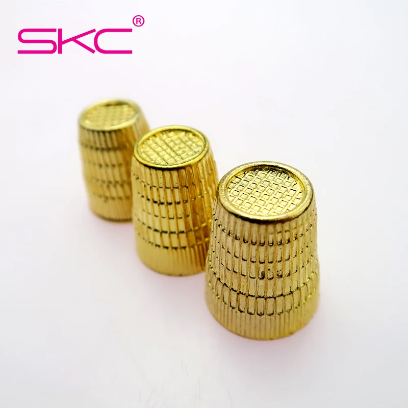 SKC 3sizes/set Metal Vintage Sewing Thimble Finger Protector Classical Pattern Thimble Sewing Tools Needles Partner Needlework