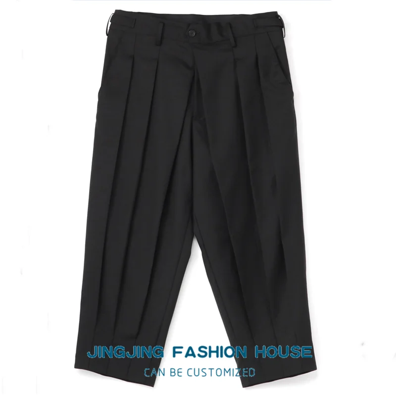 S-6XL!!2022 New men's casual pants handsome loose nine-minute pants versatile fall/winter Harlan pants midwaist men's pants