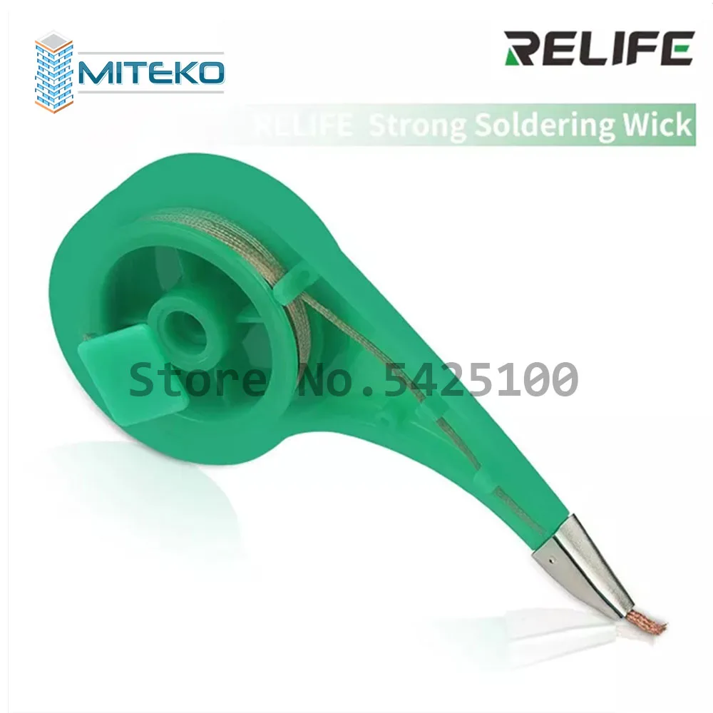 100% Copper Wick 1.5mm 2.0mm 2.5mm 3.0mm 3.5mm 2M Desoldering Braid Solder Wick Low Residue Non-Clean Tin Strip Repair Tools