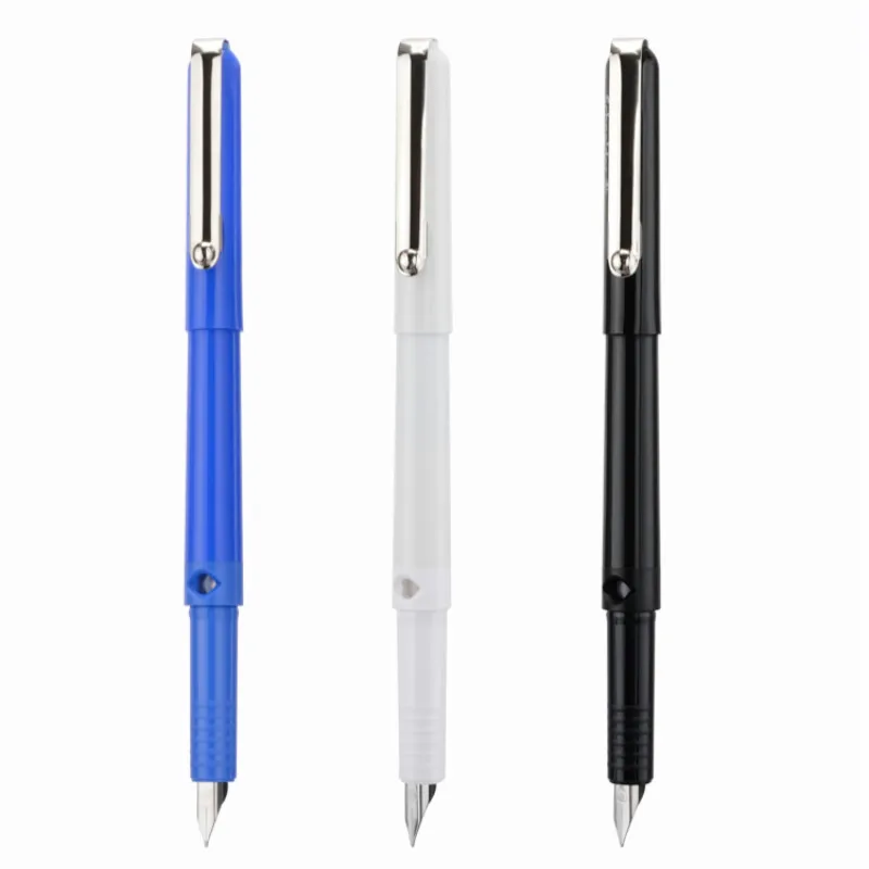 Schneider Fountain Pen BK400 F Nibs 0.5mm Ink Sac Pen Student Writing Caneta Tinteiro Dual Pen Nib Adult Business Office Pen Set