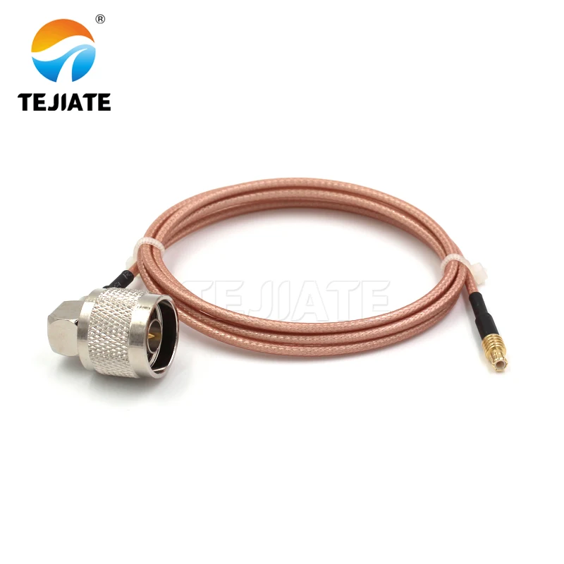 1PCS TEJIATE Adapter Cable N To MCX Type NJW Convert MCXJ 8-90CM 1M 1.5M 2M Length Connector RG316 Wire