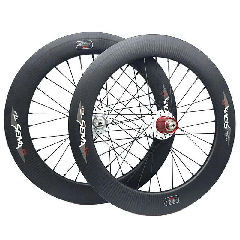 406CD11-WS Chosen Hub 11Speed Disc Brake Full Carbon Fiber Wheels 20inch 406 Road Bicycle Parts Folding Bike  Accessories