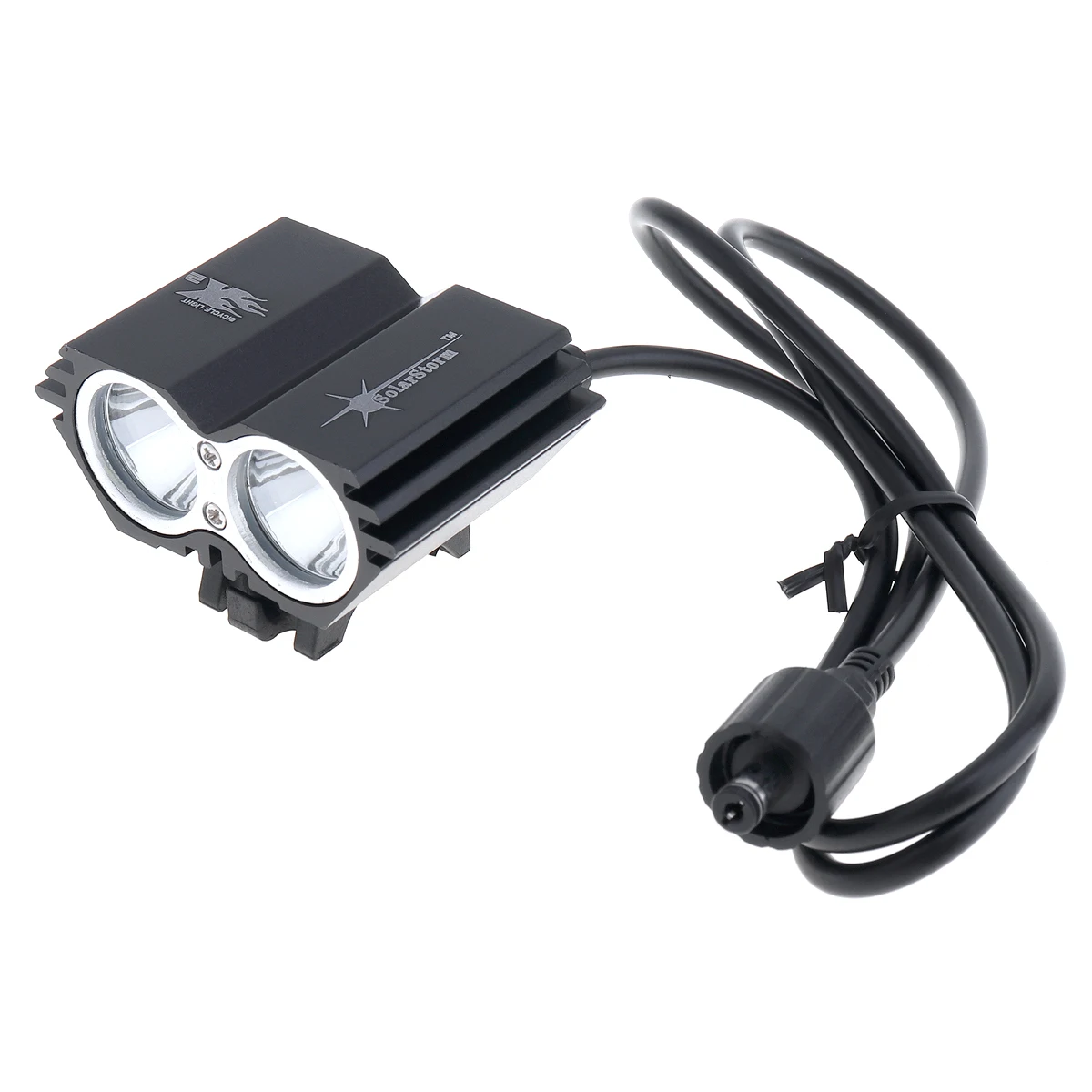 1200LM 2 LED Bicycle Head Light IP65 Waterproof Mountain bike Front Lamp with 4 Switches modes Cycling Riding Headlights