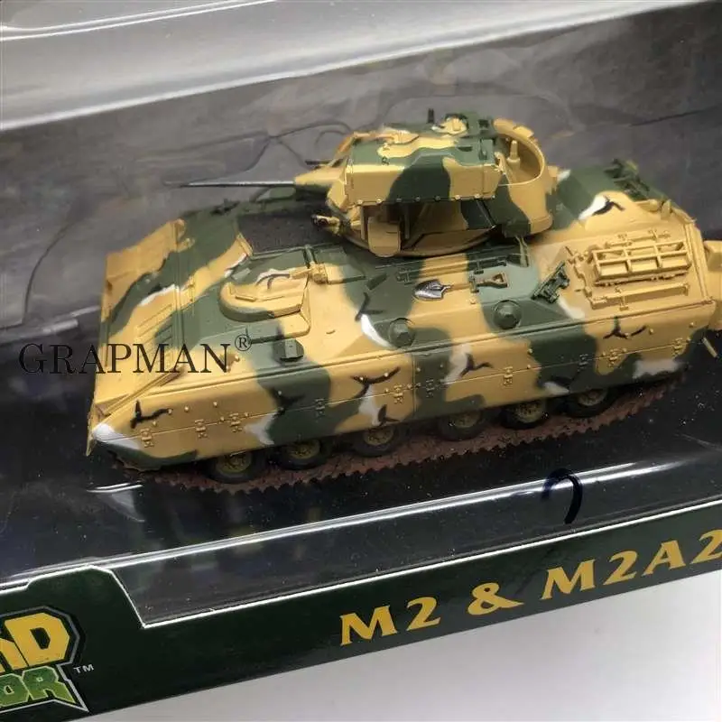 1/72 US M2&M2A2 Tank USA Army Tank Platinum Collectible Assembled Model Finished Model Easymodel Toy