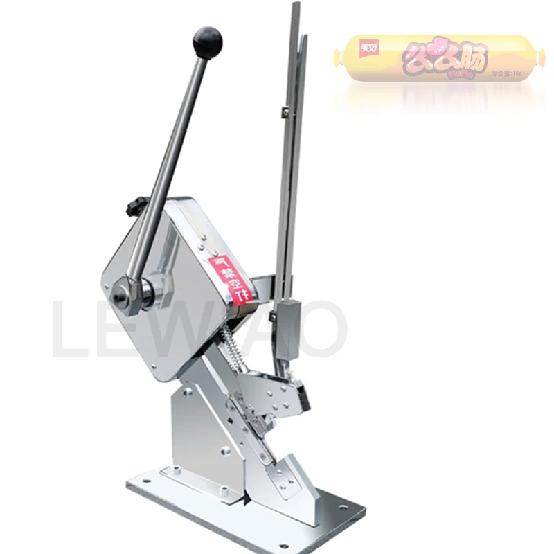 

Manual Button Machine Punch Supermarket Dotter Ham Sausage Knotting Machine Sealing Machine