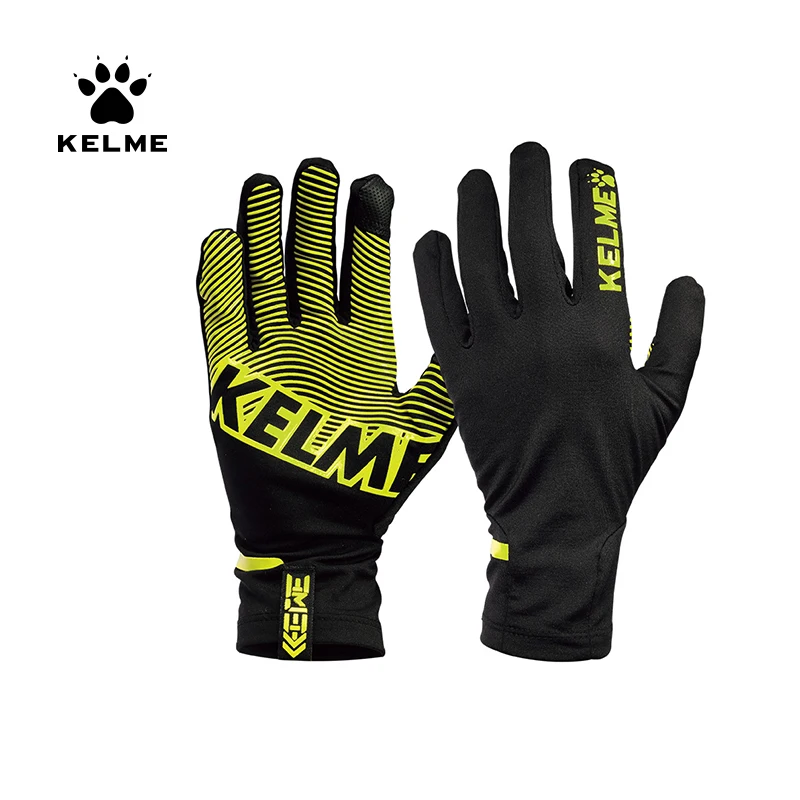 KELME-Luvas antiderrapantes quentes para homens e mulheres, luvas de ciclismo, bicicleta, bicicleta, ao ar livre, dedo cheio, inverno, 9886404