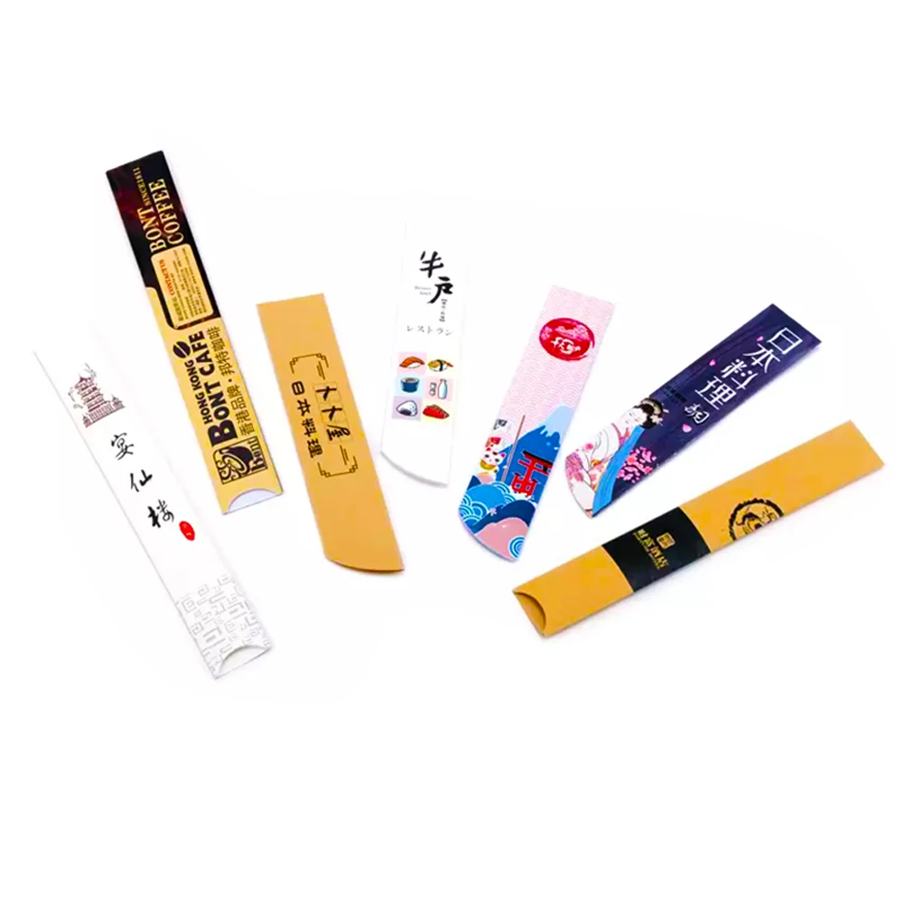 Customizing Restaurant Chopsticks Cover Fast Shipping and Free Design