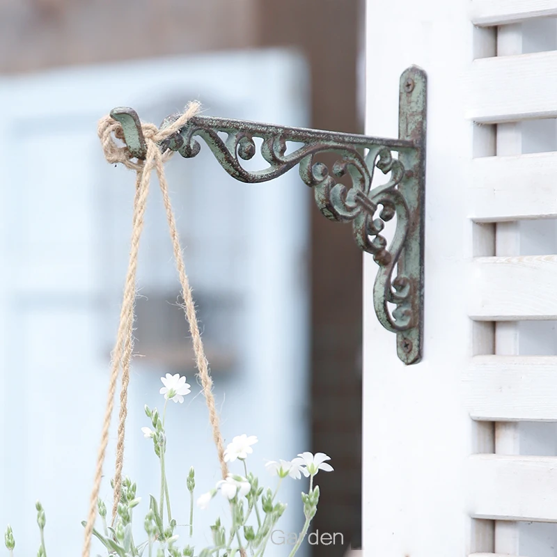 

Cast Iron Simple Design Wall Hook for Garden Decor