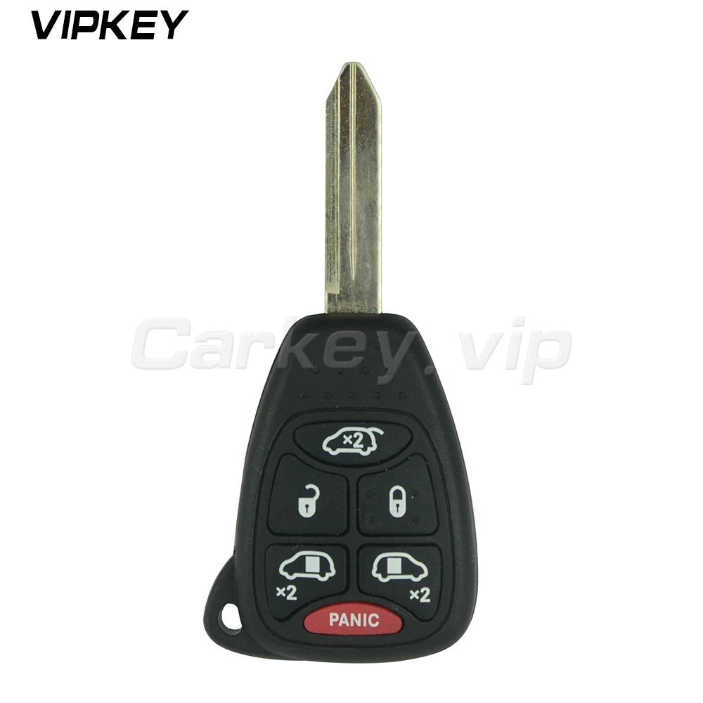 

Remotekey 5pcs For Chrysler Dodge Jeep Remote Key Head Key Case 6 Button