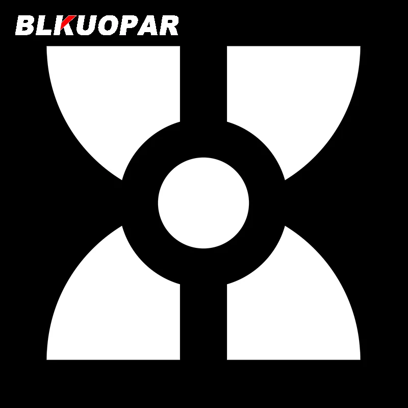 BLKUOPAR for Abstract Car Stickers Simple Creative Decals Vinyl Waterproof Scratch-Proof Windows Trunk Decor Car Styling