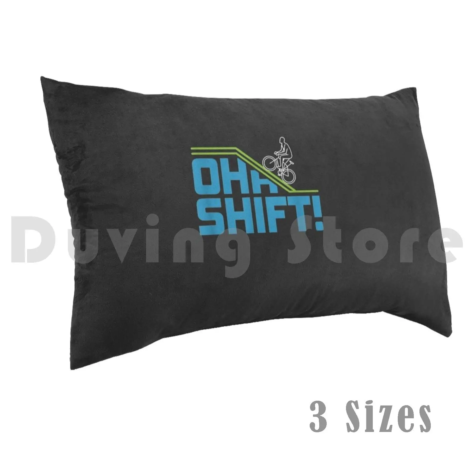 Pillow Case Oh Shift! Funny Bicycle For Bike Riders , Cyclists Hat Grab Holiday Fit He By Biker