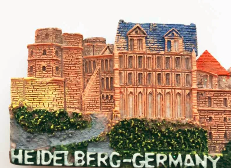Magnet Kulkas Kastil Heidelberg Jerman