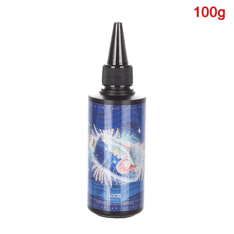 Hard UV Resin Glue Crystal Clear Ultraviolet Curing Epoxy Resin UV Glue Solar Cure Sunlight Activated DIY Jewelry Making Tools