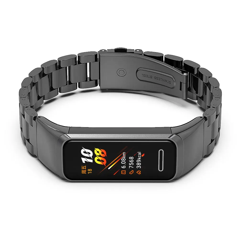 Per Huawei Band 4 cinturino da polso in metallo bracciale per Huawei Honor Band 5i cinturino in acciaio inossidabile accessori di ricambio Milanese