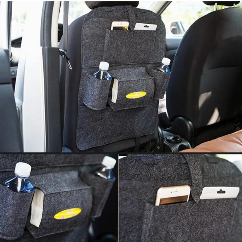 New Car Seat Back Organizer Kids Kick Mats Protectors For Hyundai i10 i20 i30 i40 ix20 ix35 ix55 accent tucson H100 H200 H300