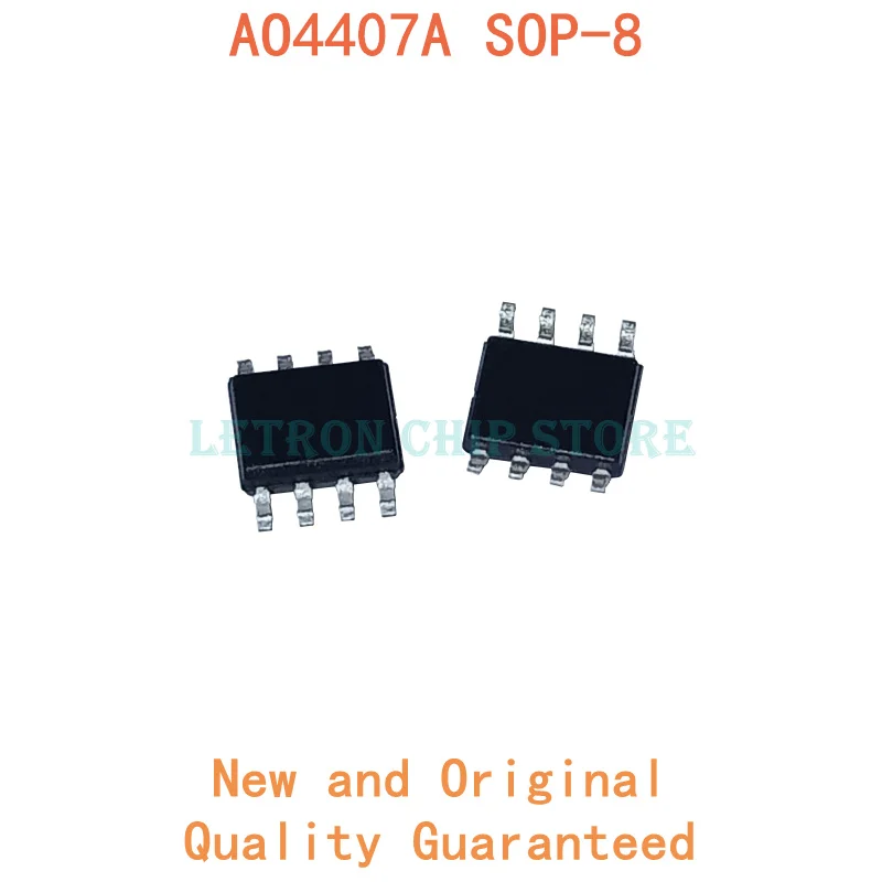 10PCS AO4407A SOP8 AO4407 SOP-8 4407A SOP SOIC8 SOIC-8 new and original IC Chipset