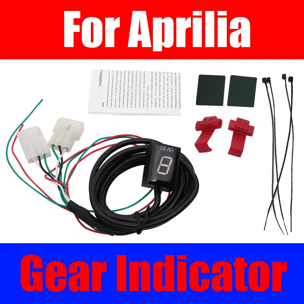 For Aprilia ETV1000 ETV 1000 Caponord RS 125 RS125 RSV Mille RSV4 SL1000 Falco Shiver 750 Motorcycle Gear Display Indicator