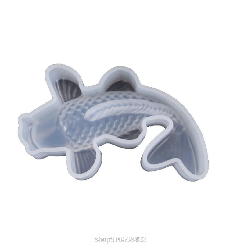 Fish Epoxy Molds DIY Crafts Pendant Making Transparent Silicone Mold Decorative Resin Mould O08 20 Dropshipping