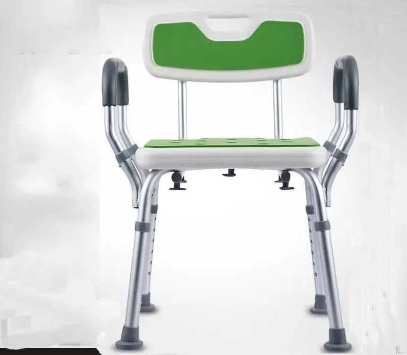 Non Slip Bath Chair Shower Chair Bathroom Stool Height Adjustable Toilet Seat Disabled Elderly