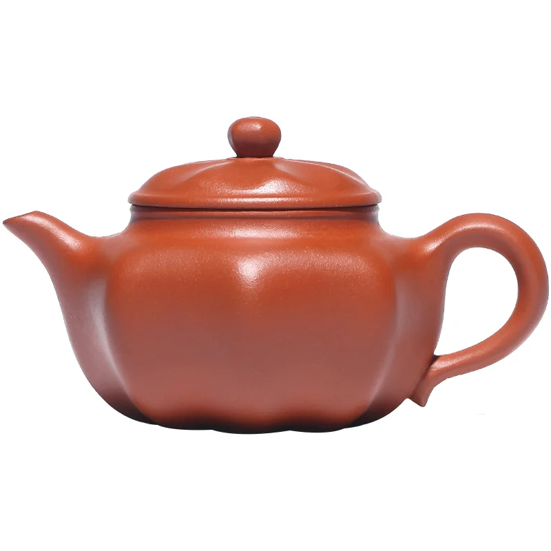 ★Undressed ore red mud yixing recommended handmade tea set suit household small capacity small hand teapot