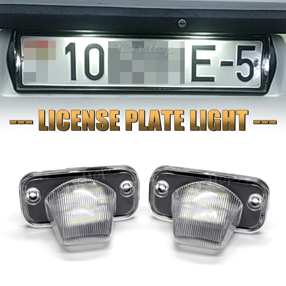 LED CANBUS License Plate Lights Bulb For VW T4 1990~2003, Transporter Syncro 1993~2004, Candy Jetta Syncro AUTO Number Lamp