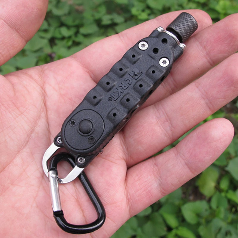 Mini Multi-function Screwdriver Keychain Camping Keychain Outdoor Survival Gear Multi Function Tool Bottle Opener Screwdriver