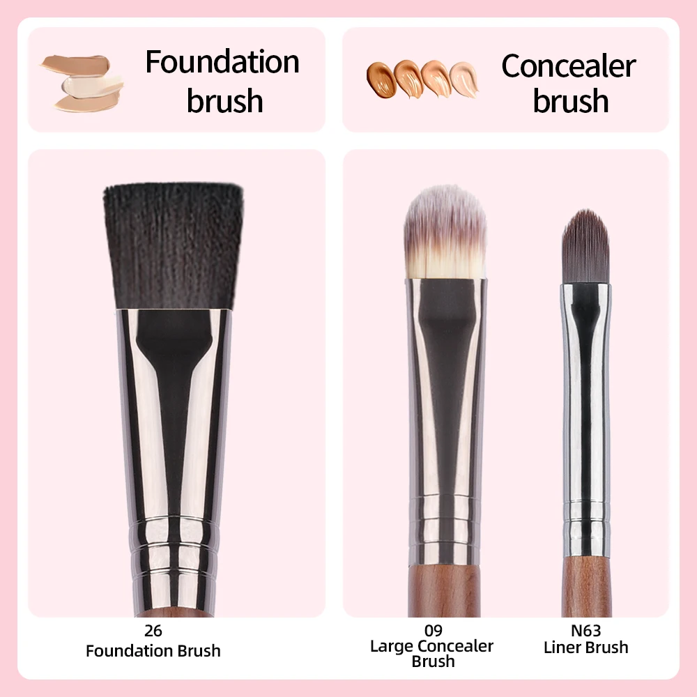 OVW Makeup Brushes Sets Soft Foundation Powder Concealer Blending Beauty Make Up Beauty Tool Professional maquiagem