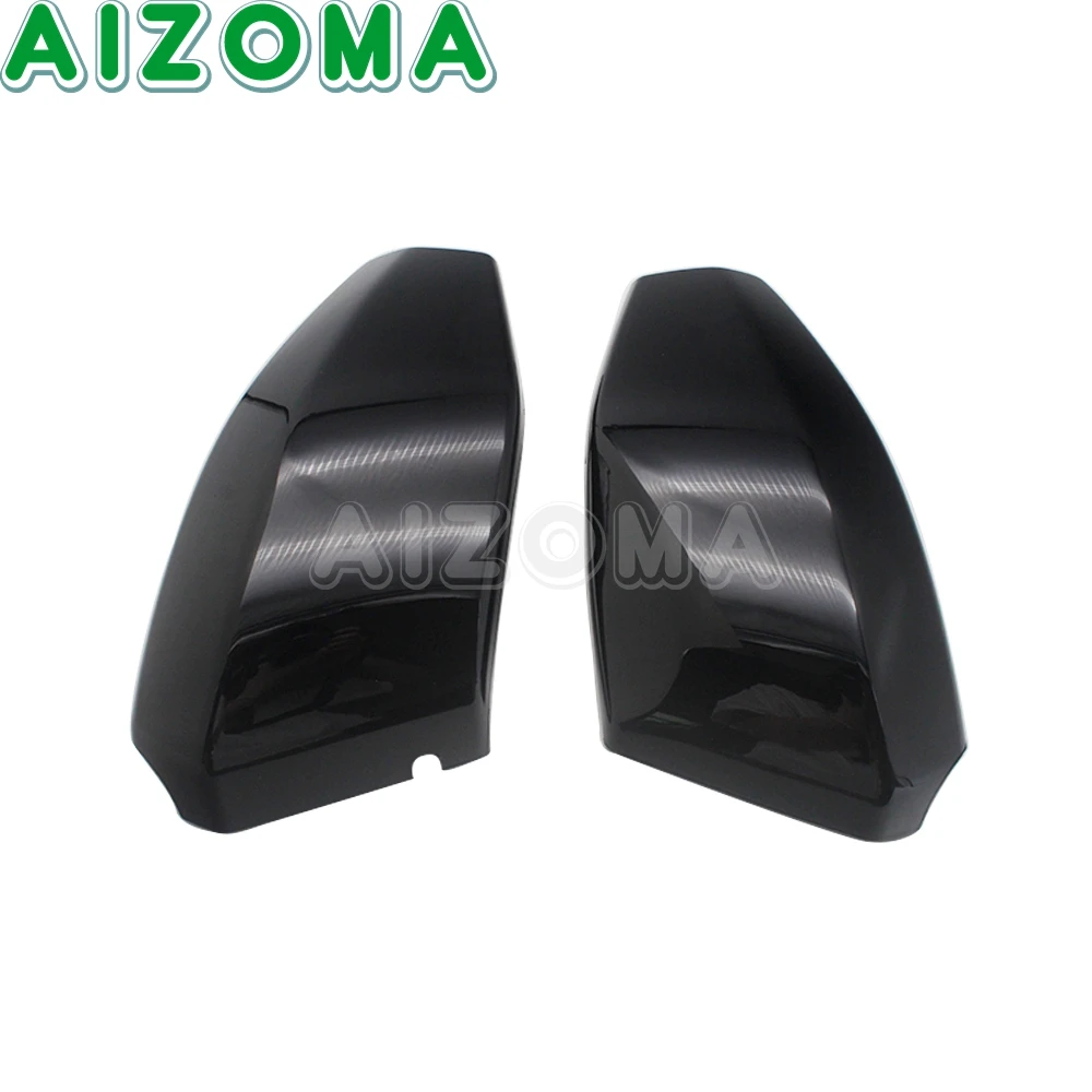 Motorcycle Left/Right Battery Cover Side For Honda VTX1300 VTX 1300 2003-2009 Black Battery Protector Fairing 1 Piar