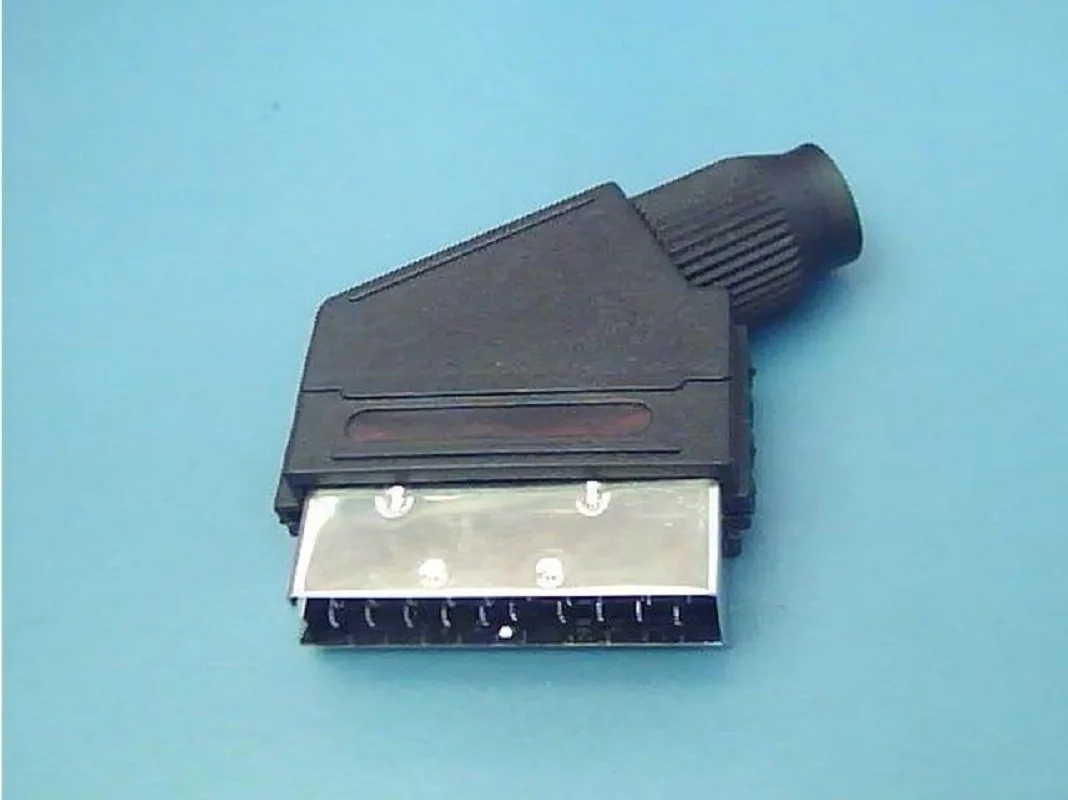 Männlicher Euro SCART-Lötanschluss, 21-poliger RGB-Buchsenadapter – Detail 5