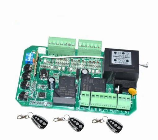 Sliding gate opener AC motor control board unit PCB controller circuit board electronic card soft start